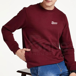 Sudadera de algodón 100% para hombre, ropa informal estilo Hip Hop personalizada con estampado de patrón sólido, ajuste holgado de XS 6XL para la temporada de otoño - Product Image 3