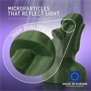 ไส้พิมพ์ 3 มิติ WINKLE PLA HD กลิตเตอร์ ขนาด 1.75 มม. น้ำหนัก 1 กก. สำหรับเครื่องพิมพ์ 3 มิติแบบ FDM ขายส่ง ผงพลาสติก งานพิมพ์เรียบง่าย ไม่โก่งงอ ผลิตในยุโรป ขนาด 0.05 มม. - Product Image 2