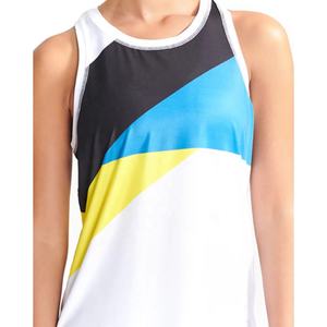 Camiseta sin mangas informal para mujer, ropa de gimnasio para correr, deportiva, personalizada, con estampado sublimado, venta al por mayor - Product Image 3