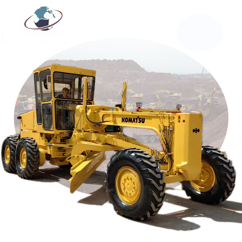 Komatsu GD605 Grader - Efficient Road Construction Tool