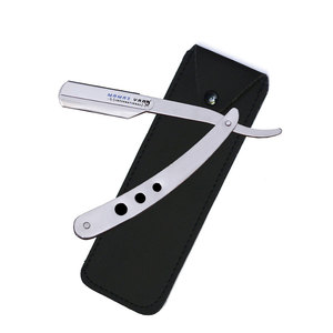 Navaja de Afeitar Profesional de Excelente Calidad, Afeitado al Ras, Manual, con Características de Seguridad para Bigote y Barba - Product Image 1