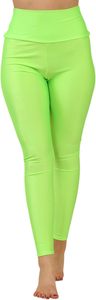 High Waist Athletic Pants Compression Fit Inner Pockets Tummy Control Women's Shiny <b>Leggings</b> <b>Disco</b> Pants Yoga Sports <b>Legging</b> - Product Image 6