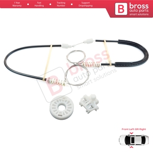 BWR251 Kit de réparation de lève-vitre porte avant gauche ou droite pour Clio MK2 BB/CB 1998-2012 4/5 porte 7700842240 7700842241 - Product Image 4