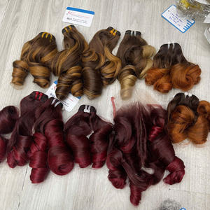 มัดผมดิบสำหรับต่อผมชาวเวียดนามแบบม้วนผมหยิกอบไอน้ำ - Product Image 6