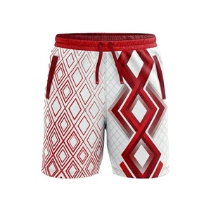 Pantalones Cortos Deportivos para Hombre, Diseño 2026, Cintura Media, Tejidos, Transpirables, de Secado Rápido, con Frente de Lona, Color Sólido, para Gimnasio y Running, con Logotipo - Product Image 1