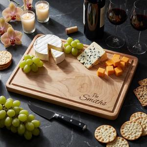 Planche à découper en bois avec poignée, lavable au lave-vaisselle, écologique, antibactérienne, en résine, planche à découper pour le fromage, de haute qualité - Product Image 4