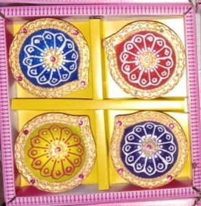 Juego de Diyas de Arcilla Ecológicas Hechas a Mano, Arte Popular, Ángel Artificial Vibrante para Decoración del Hogar y Regalos - Product Image 3