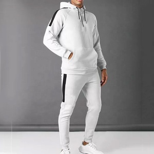 Logotipo personalizado Pullover Raglan Manga larga Entrenamiento Jogging Chándal Manta usable Sudadera con capucha Jogging Trajes - Product Image 3