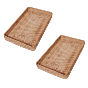 PRODUIT DE VENTE CHAUDE Plateau en rotin vietnamien 100% naturel durable, parfait pour les amateurs de cuisine et les idées de cadeaux faits à la main - Product Image 1