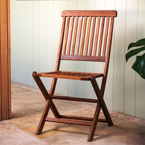 ACACIA Wood <b>Easy</b> to Carry Folding Gitti <b>Chair</b> with Comfortable wooden foldable <b>chair</b> - Product Image 3