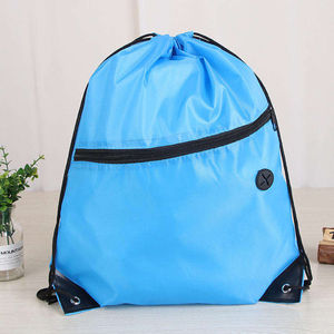 <b>Heavy</b> <b>Duty</b> Drawstring DIY <b>Backpack</b> Bags with Tote & Side Zip Pockets 30-40L Capacity for Outdoor Activities - Product Image 5