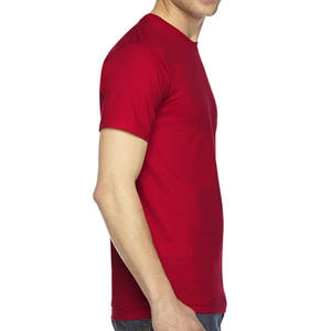 เสื้อยืดคอกลมสำหรับผู้ชายแขนสั้นสำหรับผู้ชายเสื้อยืด100% ผ้าคอตตอนพิมพ์ลายและปัก - Product Image 2