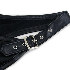 Borcade And Lining Leather <b>Women</b> Corset Tops Sexy Overbust Shapewear Modern Corset <b>for</b> Plus Size Breathable - Product Image 6