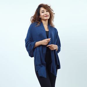 Ultra-Comfortable Women's <b>Oversized</b> Lightweight Winter Pashmina Knit <b>Scarf</b> Shawl Nepal Designer Custom Printed Cashmere - Product Image 1