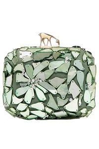 MAIN LIÉ Qualité Standard Résine Embrayage Strass Fermeture Éclair Écologique De Luxe D'été Designer Bourse Unique Conception Meilleur - Product Image 3