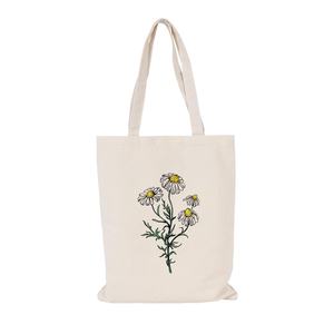 Sac fourre-tout vierge personnalisé de haute qualité OEM toile naturelle pour femmes avec fermeture à cordon et contraste de couleur vente en gros - Product Image 2