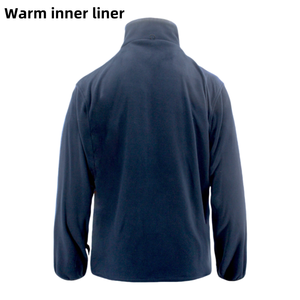 Chaqueta de Invierno de Seguridad Reflectante de Alta Visibilidad, de Poliéster de Primera Calidad, con Capucha Oculta, Acolchada e Impermeable - Product Image 6