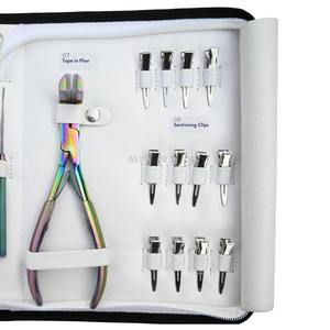 Kit de Herramientas para Extensiones de Cabello con Alicates para Extensiones de Clip, Cortador de Extensiones, Alicates para Crimpar y Remover Cuentas, Enhebrador de Lazos, Tijeras y Agujas - Product Image 4