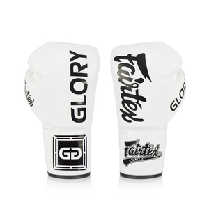 Fabricant OEM Vente en gros Cuir véritable Rembourrage souple Gants de boxe Lacés Poignet Compétition Gants de combat Paire - Product Image 3