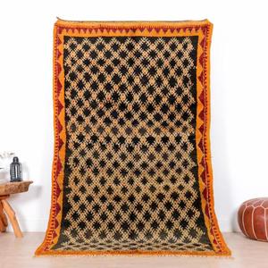 Auténticas Alfombras Marroquíes Hechas a Mano de Lana, Diseños Berber Tradicionales, Estilos Vintage Modernos para Decoración del Hogar - Product Image 1