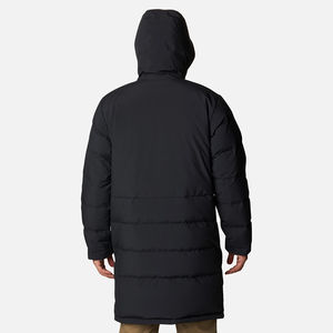 Vestes lourdes personnalisées pour hommes Manteaux d'hiver longs et durables avec rembourrage de la meilleure qualité Vestes élégantes à bulles longues et à fermeture éclair - Product Image 5