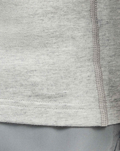 Nuevo Diseño de Camiseta Casual de Manga Larga para Hombre, Cuello Redondo, Color Gris Sólido, Tejido de Algodón, Corte Regular, Transpirable - Product Image 3