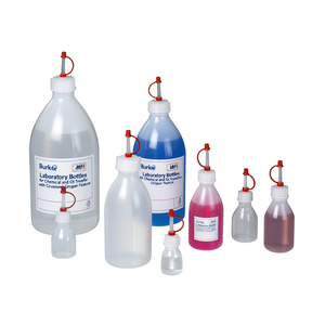 Botellas Redondas de Plástico para Laboratorio de Burkle GmbH, para Transferencia de Productos Químicos y Aceite, con Práctica Función de Gotero - Product Image 2
