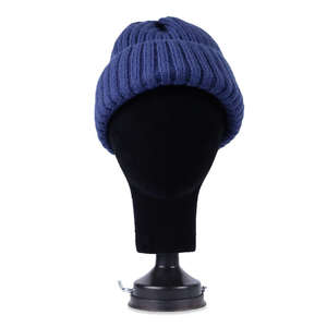 Nuevo invierno cálido 2024 sombrero gorras patrón de punto Casual Beanie sombreros para hombres Color sólido Beanie gorras - Product Image 1