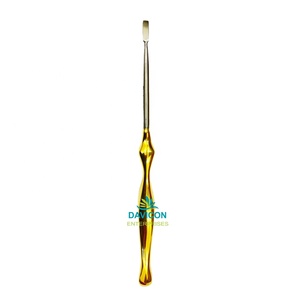 Zygomatic Arch Elevator 22.5cm Straight 5mm Wide | <b>Plastic</b> Surgery Endoscopy Brow Lift Elevator - Product Image 4