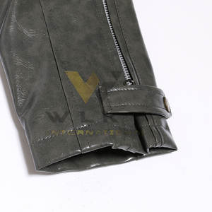 Veste d'hiver en cuir pour homme de style moderne, fabriquée avec du cuir de haute qualité, intérieur doux assurant un ajustement confortable - Product Image 6