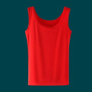 <b>Women</b> O-neck Sleeveless Tank <b>Top</b> lady Slim Stretch <b>Vest</b> Slim New Female Casual Fashion Bottoming <b>Top</b> Solid Tees - Product Image 6
