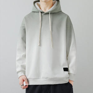 Sweat à capuche pour homme en molleton à dégradé tie-dye, multicolores, 100% coton - Product Image 3