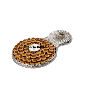 Tazón de Chocolate de acero inoxidable con plato de forma redonda, tazón dulce decorativo, Decoración de mesa, tazón de Chocolate de Metal al por mayor - Product Image 2