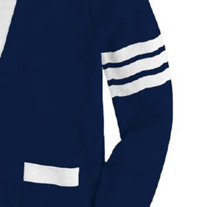 Men's V-neck <b>Cardigan</b> Top Manufacturer Long Sleeve Sweater <b>Cardigan</b> in Wholesale Price Cotton Breathable With Patch Design 2024 - Product Image 4