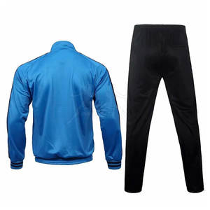 Survêtement de sport avec pantalon de jogging et veste à glissière complète pour l'entraînement Survêtement de sport pour hommes avec coupe confortable - Product Image 4