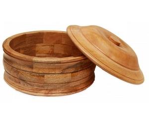 Casseroles de luxe marmite avec couvercle pour la maison hôtel restaurant service de nourriture marmite décorative taille personnalisée marmite en bois - Product Image 3