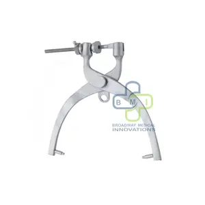 Stainless Steel Crutchfield Traction Tongs Raney Crutchfield Cervical Traction Tongs by Broadway Medical Innovations.
