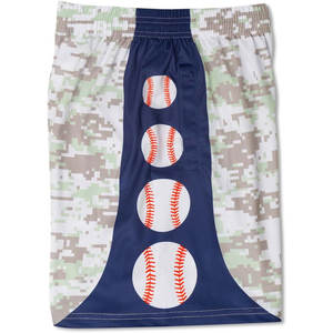 Pantalones cortos de béisbol de servicio OEM personalizados de moda con estilo nuevo para ropa deportiva pantalones cortos de béisbol de entrenamiento de alta calidad personalizados para niños - Product Image 6