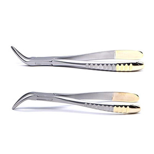 Fórceps de extracción de dientes dentales manuales personalizados de alta calidad Base de instrumentos quirúrgicos - Product Image 3