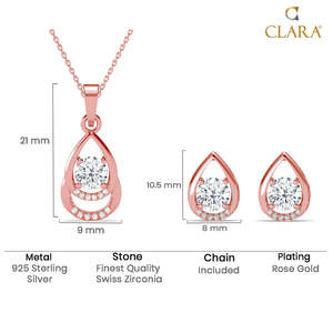Compre en Línea Conjuntos de Pendientes de Plata de Ley 925 de Primera Calidad para Bodas - Product Image 5