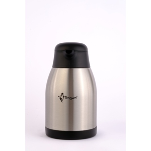 Gobelet isotherme en acier inoxydable gris de 2 litres 1200P avec isolation de 8 heures pour l'eau chaude/froide et le thé, lavage à la main uniquement - Product Image 2