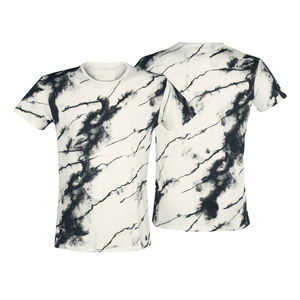 Custom Quality 100% Polyester Graphic <b>T</b>-<b>Shirts</b> for <b>Men</b> Casual Solid Style with Front Logo Canvas Fabric & Full Sublimation Print - Product Image 3