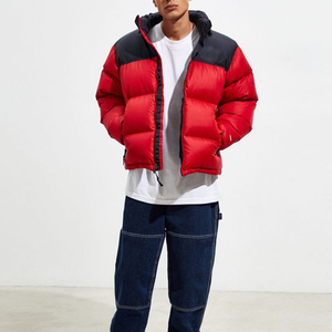 Nouvelle veste coupe-vent chaude, col montant, veste matelassée décontractée d'hiver, logo personnalisé, manteaux - Product Image 5