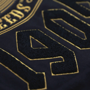 Vestes de baseball de bonne qualité pour hommes avec manches en cuir/Vente en gros de vestes universitaires matelassées coupe-vent en cuir à manches longues pour hommes - Product Image 4