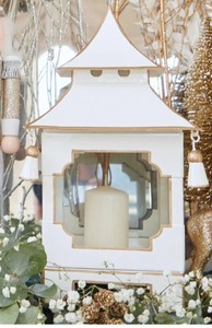 โคมไฟแก้วเคลือบสีชมพูและสีขาวสำหรับตกแต่งบ้านที่ดีที่สุดของตกแต่งบ้านในร่มและกลางแจ้งใหม่ทำด้วยมือ - Product Image 4