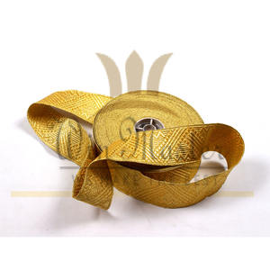 Holesale-estmento trenzado de alambre de lingote, encaje antiguo/ylar RAID/ace Gold - Product Image 1