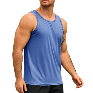 Débardeur en coton et polyester pour homme, look streetwear, produit incroyable, débardeur de sport ajusté pour homme - Product Image 4