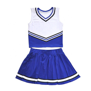 Women/ Girl Cheerleading Uniforms School Club Cheer-<b>leading</b> Uniform Dress Cheer Costume - Product Image 2