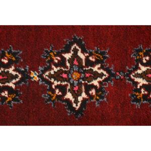 Tapis de 1,5 x 3,2 pieds, tapis turc vintage, tapis à imprimé animal rouge - Product Image 5