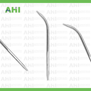 Eyector de Saliva Quirúrgico Dental de Acero Inoxidable Médico de 0.4mm y 18cm, Juego de Instrumentos de Alta Calidad con Certificación CE de Clase I del Fabricante - Product Image 5